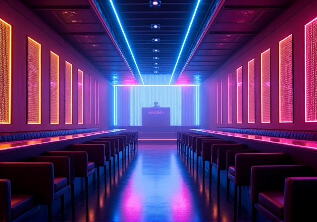 Seto Soundクラブの豪華な内装