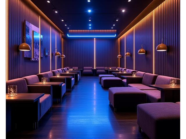 豪華なVIPラウンジエリア