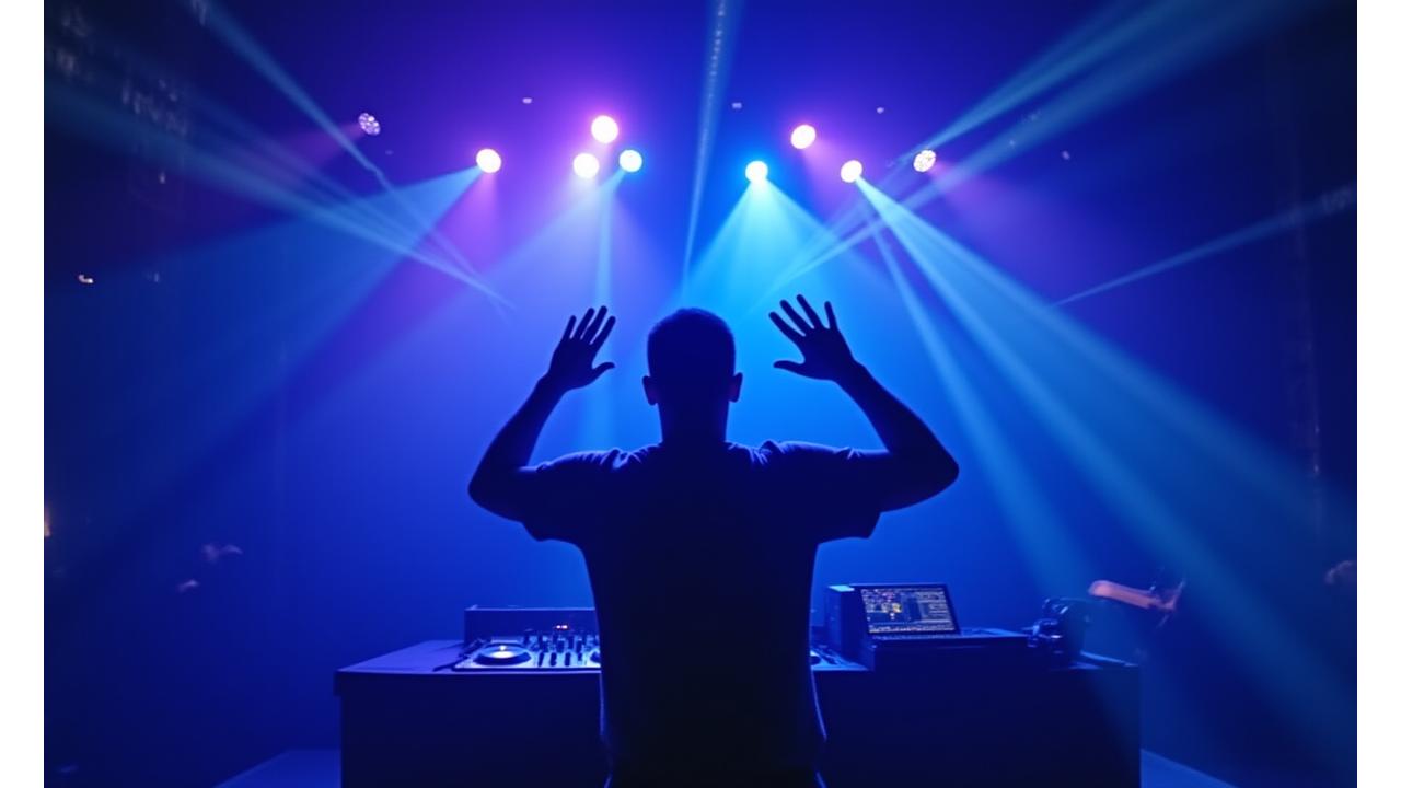 DJがイベントを開始する様子のビデオサムネイル